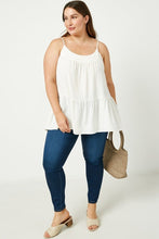 Load image into Gallery viewer, Piper - Linen Cami - White
