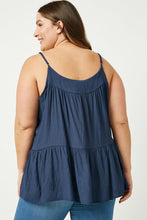 Load image into Gallery viewer, Piper - Linen Cami - Navy
