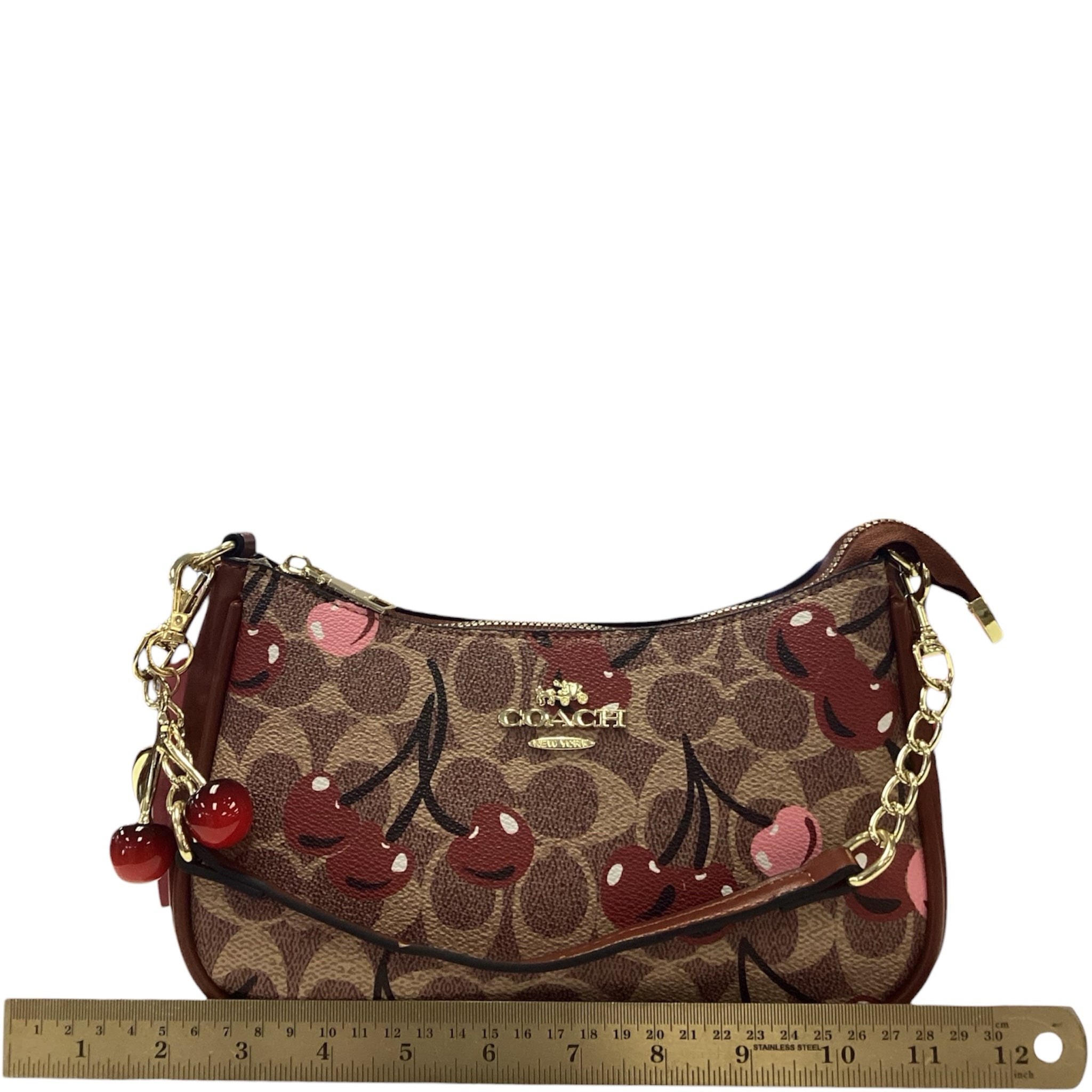 Cherry Coach Teri Shoulder Bag – Moth Hole Consignment Boutique