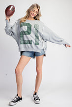 Load image into Gallery viewer, Blake - Grey Number Sweatshirt