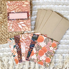 Load image into Gallery viewer, Warm Floral Greeting Cards - Set of 12