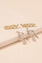 Load image into Gallery viewer, Minimal Diamond Stud - Silver