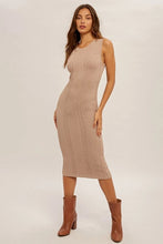 Load image into Gallery viewer, Heather - Knit Tank Sweater Dress - Cream