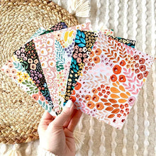 Load image into Gallery viewer, Floral Greeting Cards - Set of 12