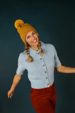 Load image into Gallery viewer, Bobble Hat - Mustard