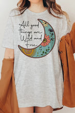 Load image into Gallery viewer, Wild and Free Graphic Tee
