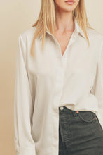 Load image into Gallery viewer, Cali - Classic Button Down Top - Pearl
