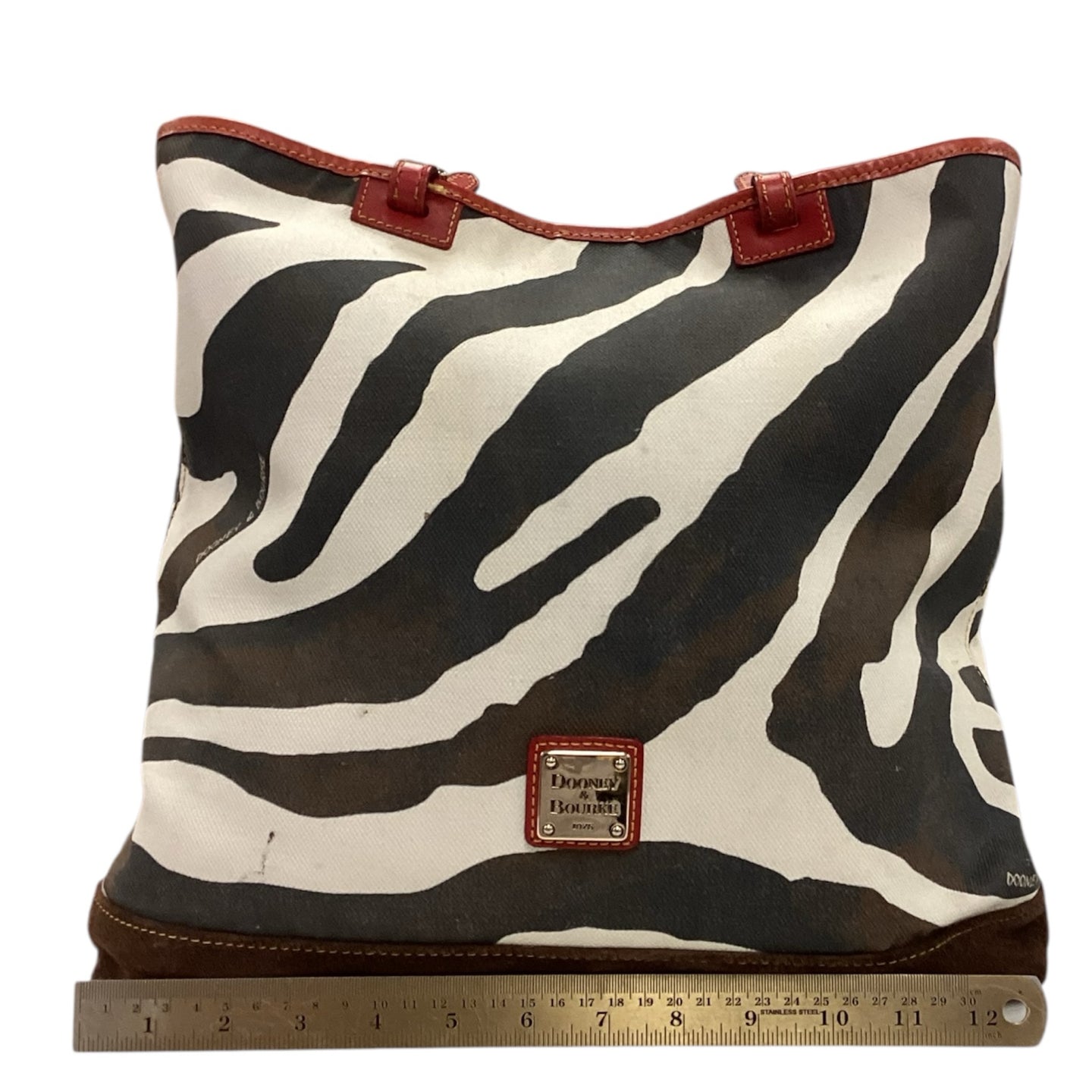 Dooney & Bourke Brown Print Purse