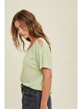 Load image into Gallery viewer, Kelley - Cutout Layering Top - Mint
