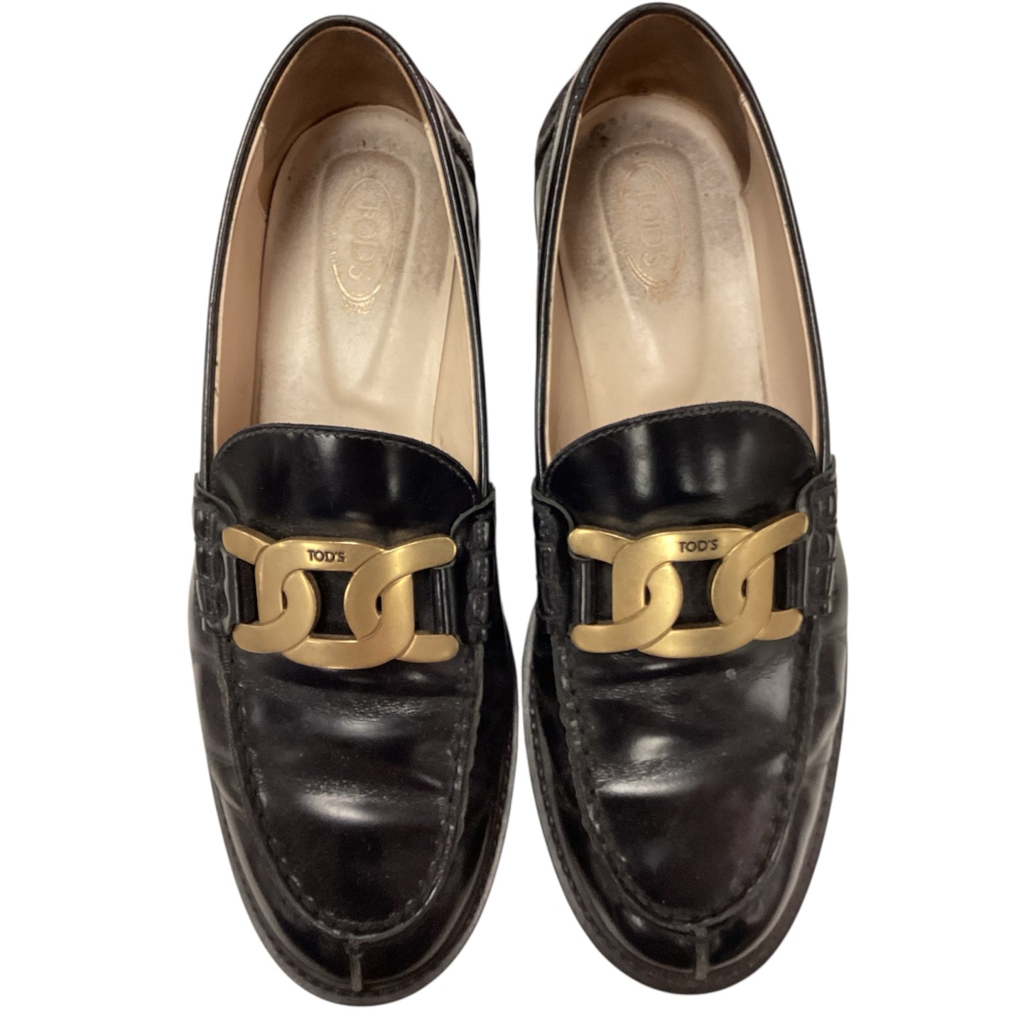 Tod's Black Loafers
