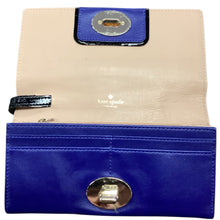 Load image into Gallery viewer, Kate Spade Leather Blue Wallet
