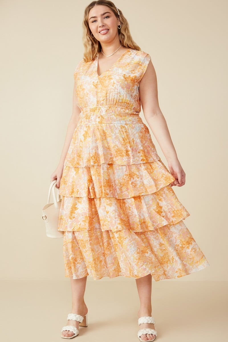 Blossom - Floral Tiered Dress