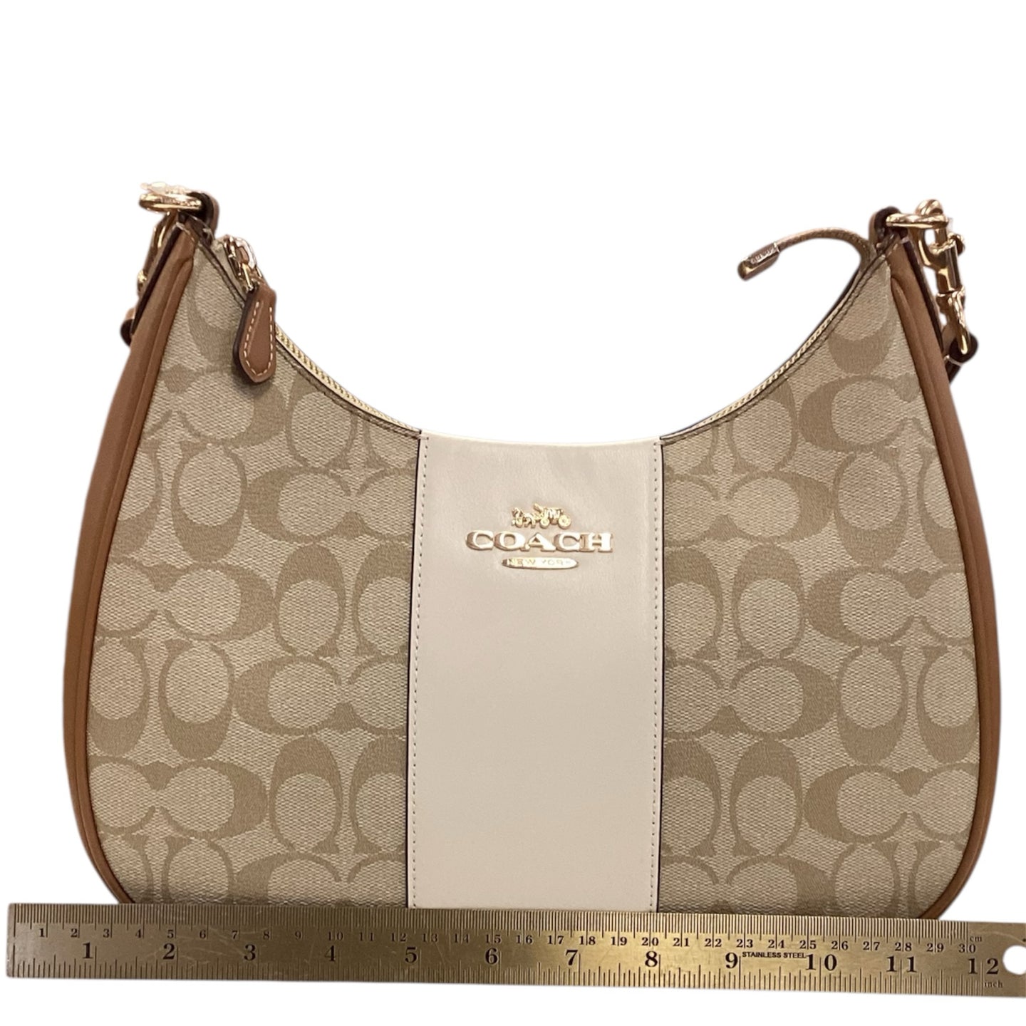 Coach Teri Hobo Signature Bag