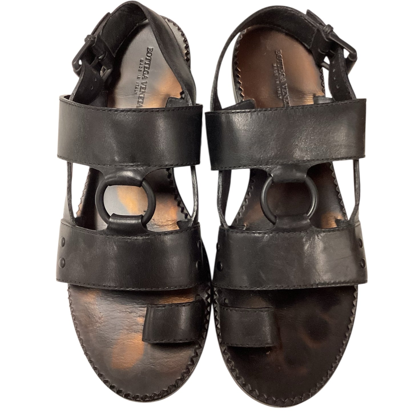 Bottega Veneta Black Sandals