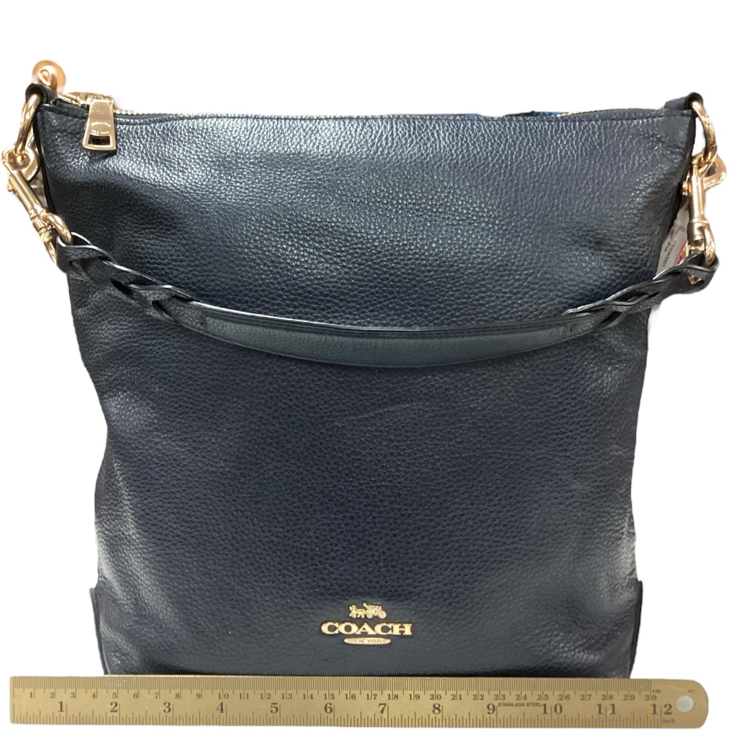Coach Navy Shoulder Bag