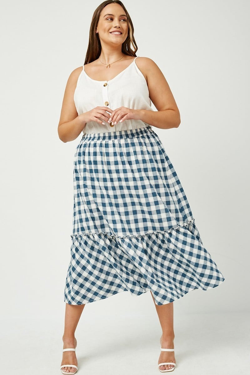Picnic - Checkered Skirt