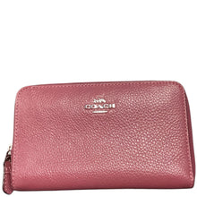 Load image into Gallery viewer, Coach Mauve Pebble Wallet
