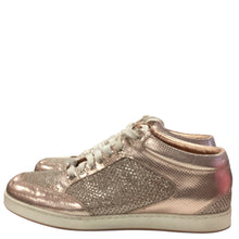 Load image into Gallery viewer, Jimmy Choo Gold Sneakers
