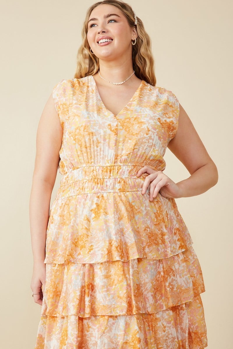 Blossom - Floral Tiered Dress