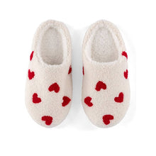 Load image into Gallery viewer, Ivory Heart Slippers

