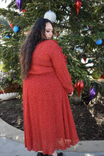 Load image into Gallery viewer, Eliza - Red Ruffle Dres
