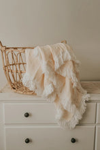 Load image into Gallery viewer, Fringe Blanket - Cream
