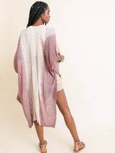 Load image into Gallery viewer, Frayed Kimono - Mauve
