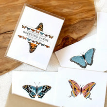 Load image into Gallery viewer, Butterfly Greeting Cards - Set of 12
