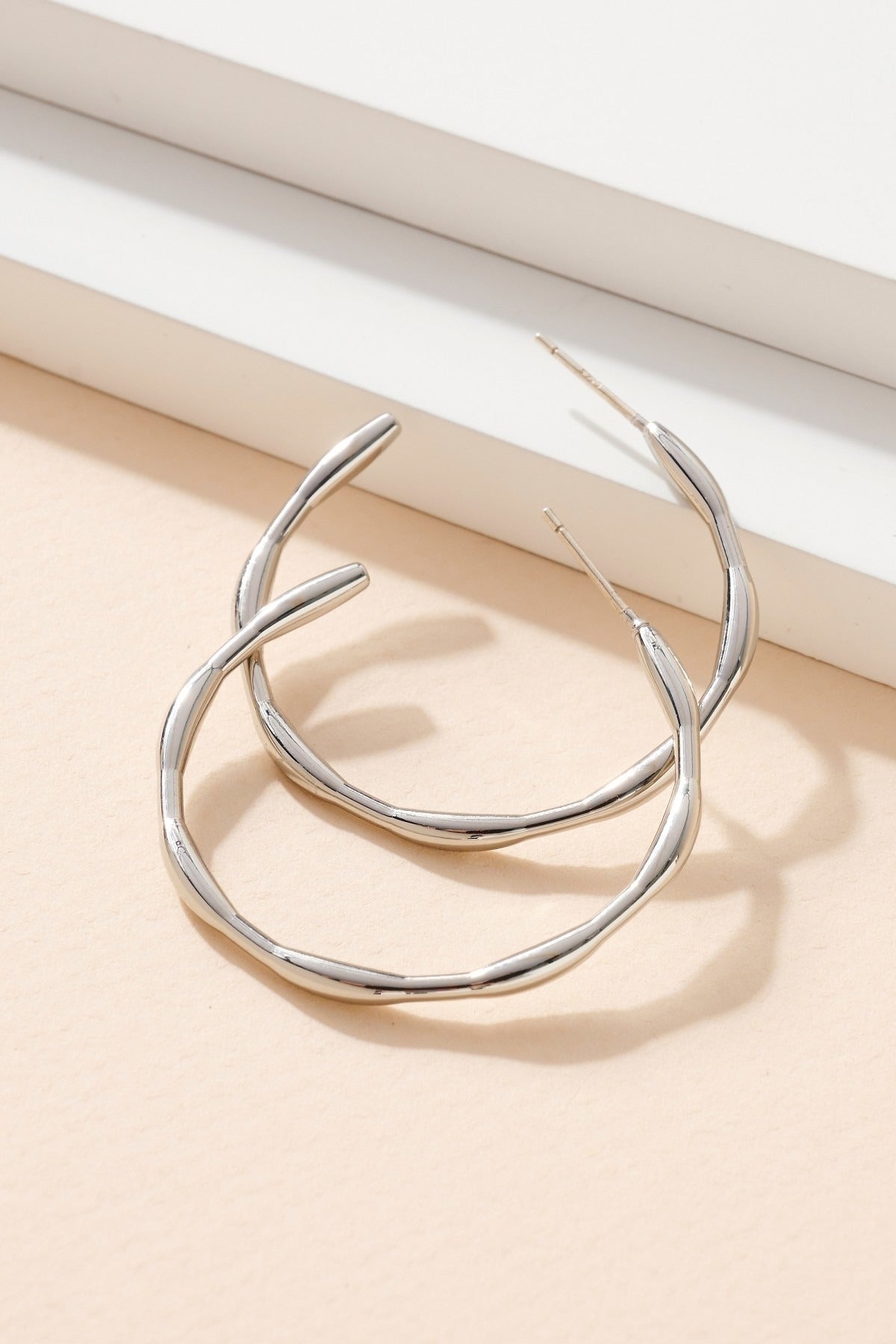 Silver - Hoop Earrings