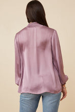 Load image into Gallery viewer, Lavender - High Neck Blouse
