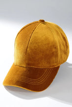 Load image into Gallery viewer, velvet Hat - Mustard
