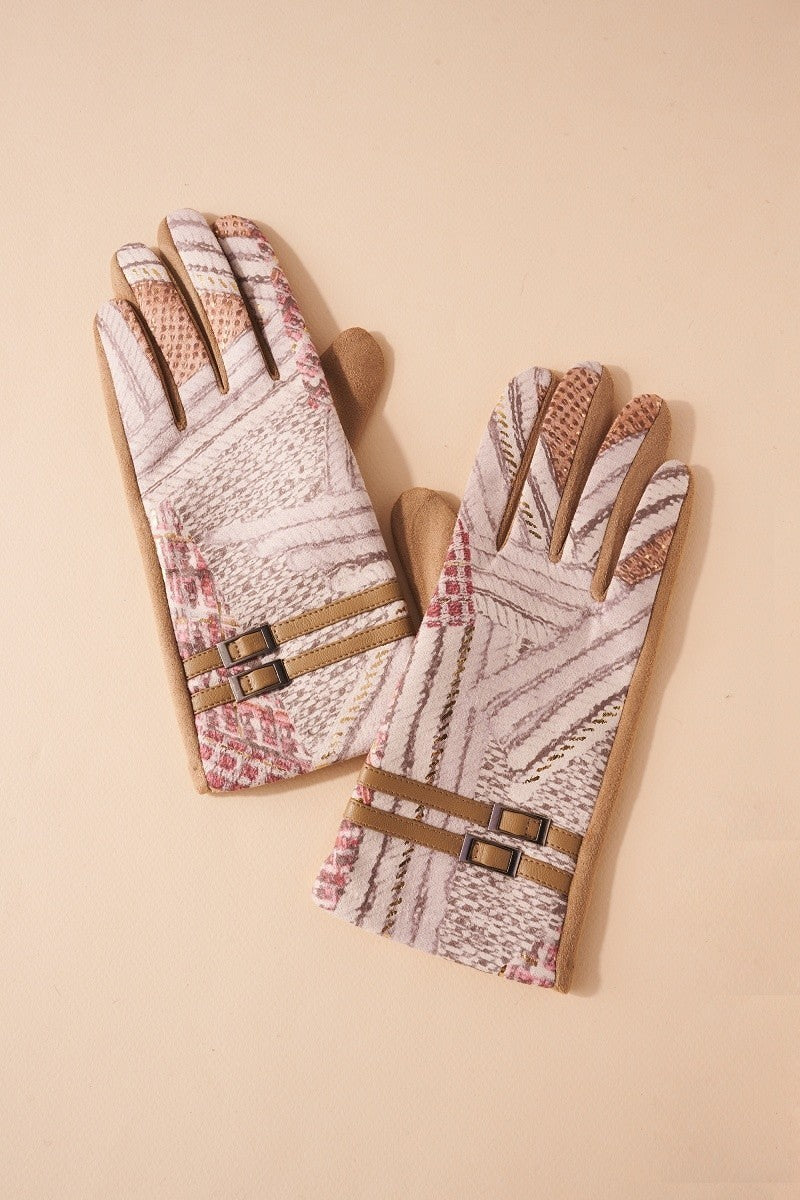 Buckle Detail Gloves
