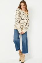 Load image into Gallery viewer, Camryn - Animal Print Pullover - Beige
