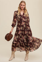 Load image into Gallery viewer, Magnolia - Floral Print Maxi
