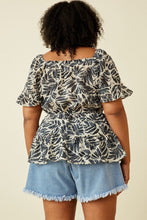 Load image into Gallery viewer, Logan - Smocked Square Neck Top
