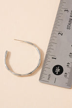 Load image into Gallery viewer, Silver - Hoop Earrings
