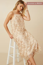 Load image into Gallery viewer, Goldie - Sequined Fringe Dress

